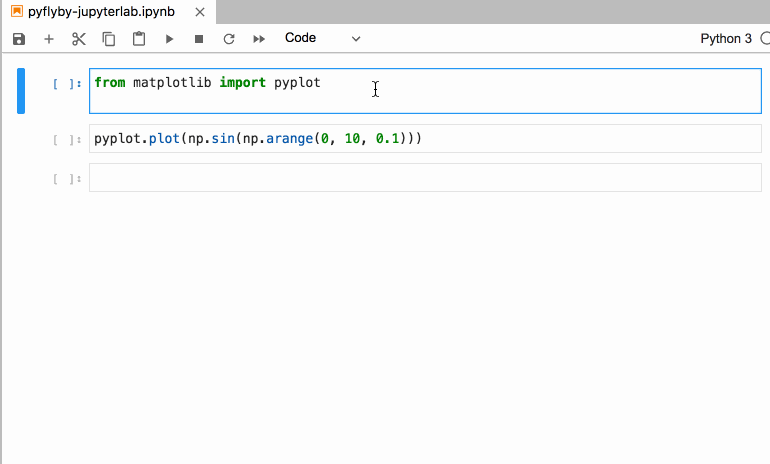 pyflyby-jupyterlab animation, executing the second cell with missing imports
									still import those and insert them in the first cell